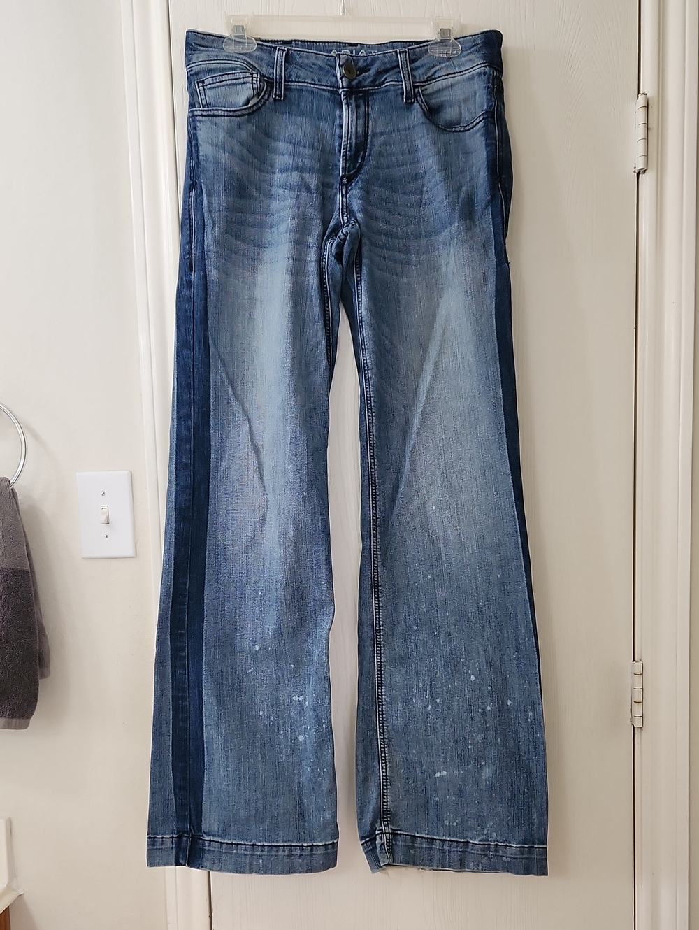Ariat Trouser Mid-Rise Wide Leg Denim Western Wear Cowgirl Jean Size 3OL GUC